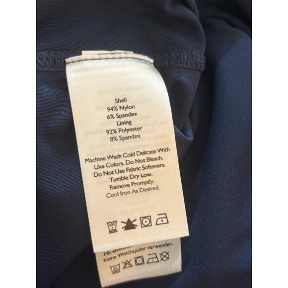 Eddie Bauer Women's Size 8 Blue Adventurer 2.0 Skort Golf Travel Hike UPF 50 - Picture 8 of 8